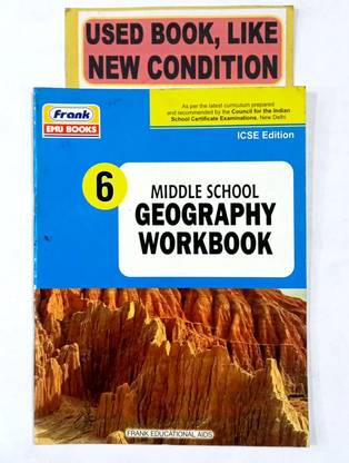 Icse Middle School Geography Workbook Class-6(Old Book)