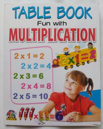 Table Book Fun With Multiplication | Table Book For All Children, Kids | Early Learning Book For Kids, Tables, Even, Odd, Prime & Composite Numbers, Exercise- Fun With Multiplication, Early Learning Book For Kids, ETC