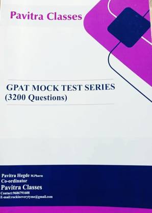 GPAT Mock Test Series + GPAT Last 5 Year Question Paper With Answer Keys Combo