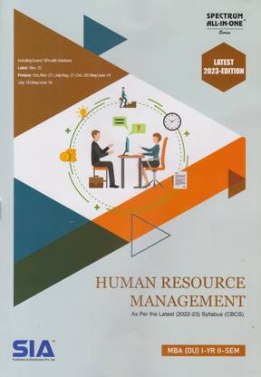 Human Resource Management MBA I-Year II-Sem (O.U) As Per The Latest (2022-23) Syllabus (CBCS) Latest 2023 Edition