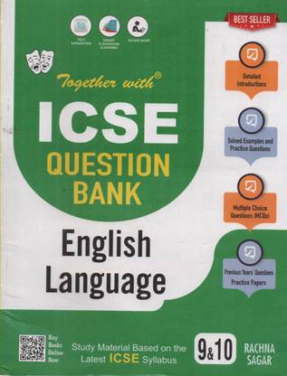 Together With Icse Question Bank English Language For Class- 9 & 10 Combined