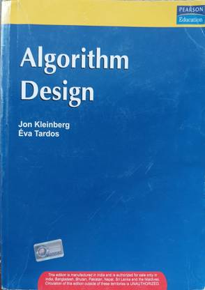 ( USED - SECOND HAND ) Algorithm Design