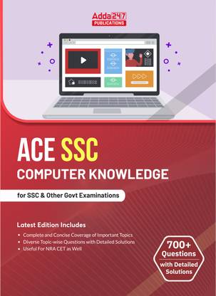 ऐस SSC कंप्यूटर नॉलेज फॉर SSC एंड अदर गवर्नमेंट. एग्ज़ाम्स (इंग्लिश प्रिंटेड लेटेस्ट एडिशन) बाय Adda247