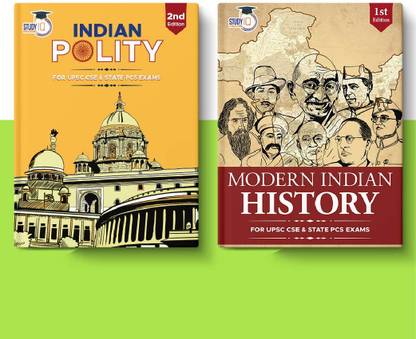 Modern Indian History & Indian Polity For UPSC CSE 2025 Prelims & Mains (Set Of 2)