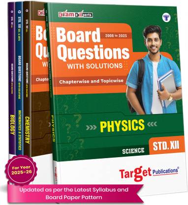 Std 12th Questions Bank | Std 12 Science Board Chapter Wise Questions With Solutions | Physics Chemistry Maths Biology| HSC Topic Wise Board Questions PCMB | Based On Std 12th Maharashtra State Board Latest Syllabus