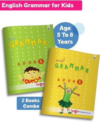 Nurture English Grammar Book For Children | English Grammar And Composition Books For Kids | Practice Exercises With Colourful Pictures For Primary Children | Age 5 To 8 Year Old | Part 1 And 2 | Pack Of 2 Books