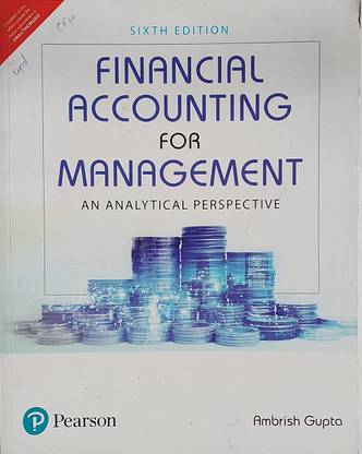 Financial Accounting For Management (Old Book)