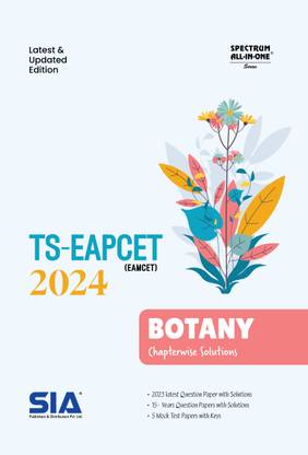 TS Eamcet Botany Chapterwise Solutions Latest Updated 2024 Edition