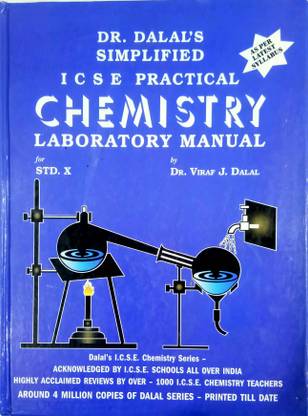 Simplified ICSE Practical Chemistry Laboratory Manual Class-10 (Old Book)