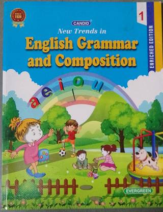 Evergreen Candid New Trends In English Grammar And Composition For Class 1