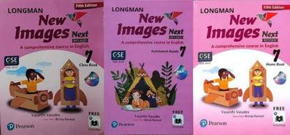 Pearson Longman New Images Class Book +enrichment Reader + Home Book ( Combo Set Of 3 Books)