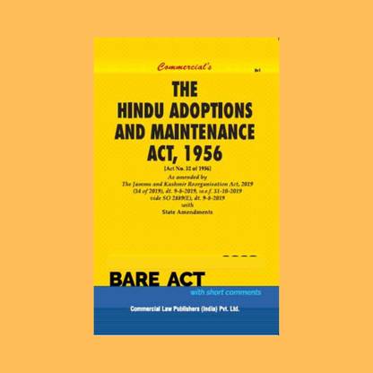 Hindu Adoption & Maintenance Act 1956