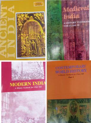 Old Ncert Combo Set..ancient English, Medieval English,modern India, Contemporary World History Class 11 Th And 12th ( Upsc ,ias, Bpsc, Pcs