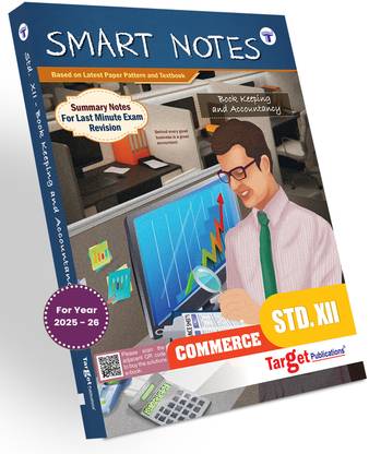 12th Std Book Keeping And Accountancy | Smart Notes | BK | SYJC Commerce Guide | HSC Maharashtra State Board | Based On The Std 12th New Syllabus