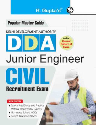 DDA : Junior Engineer (CIVIL) Recruitment Exam Guide (Paperback, RPH Editorial Board)
