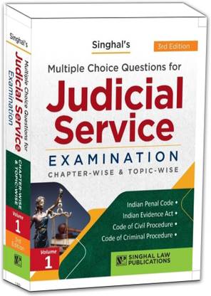 Singhal's MCQ Judicial Service Examination Chapter-Wise & Topic-Wise