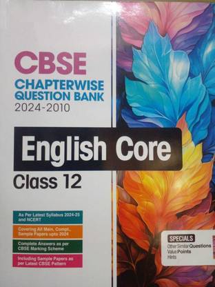 All In One English Core Class 12th Based On Latest NCERT For CBSE Exams 2025 | Mind Map In Each Chapter | Clear & Concise Theory | Intext & Chapter Exercises | Sample Question Papers