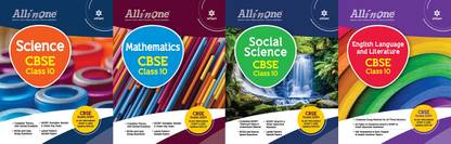 ARIHANT ALL IN ONE COMBO SET 4 BOOKS ENGLISH / SCIENCE / MATHS / SOCIAL | All In One- For CBSE Exam Class 10 | NEW EDITION 2024