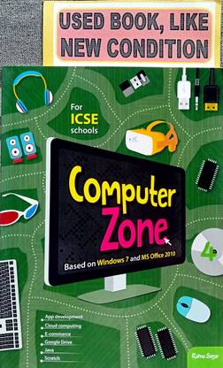 Icse Computer Zone Class-4(Old Book)