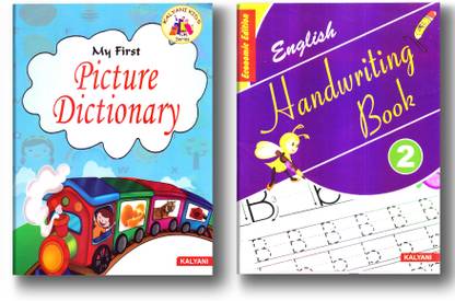 Picture Dictionary & English Handwriting 2 Combo Pack Set Of 2 Books