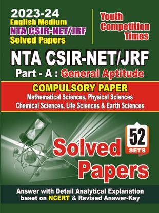 2023-24 NTA-CSIR-NET/JRF PART A General Aptitude Compulsory Solved Papers
