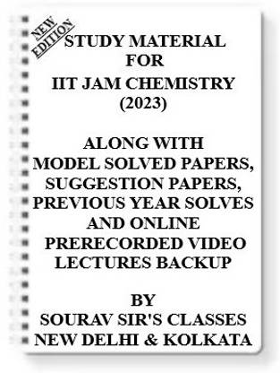 Study Material On Iit Jam Chemistry (2023) [pack Of 4 Books] With Model Question Papers + Topicwise Analysis + Mcq Questions+ Special Practice Set