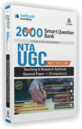 UGC SmartBook Teaching & Research Aptitude In English Chapterwise 2000 MCQ Questions
