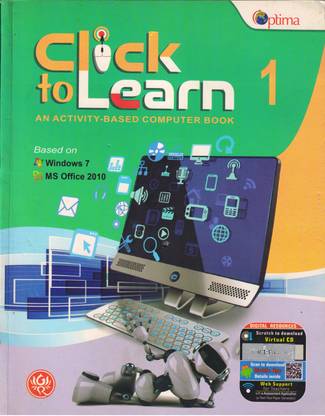 Optima Click To Learn An Activity- Based Computer Book Class 1