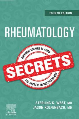 Used-Like New,rheumatology Secrets ,fourth Edition
