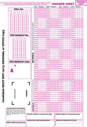 OMR Practice Sheets For Competitive Exams – 200 MCQ’s A4 Size, 100 Sheet (For NEET JEE UPSC MPSC GATE JNV PSC RPSC TNPSC Etc