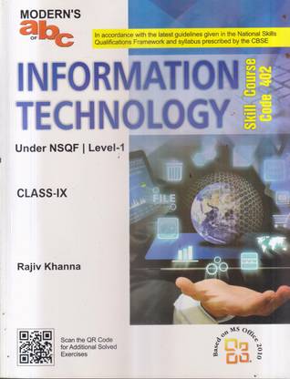 Modern Abc Of Information Technology Code 402 Class Ix