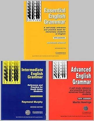 Cambridge Essential + Intermediate + Advanced English Grammar