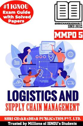 IGNOU MMPO 5 Help Book Logistics And Supply Chain Management (IGNOU ...