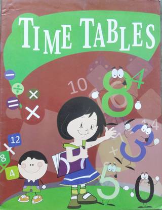 Time Table Book For Children, Kids, Reading & Practice Book For Kids, Multiplication Tables 2-20, Days And Planets, Month Of The Year, Counting Numbers 1-100, Geometrical Shapes, Early Learning Book For Kids, ETC