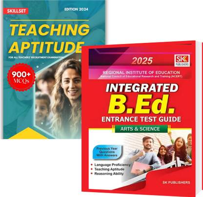 Integrated B.Ed. Entrance Test Guide Arts & Science 2024 With Teaching Aptitude Practice Book
