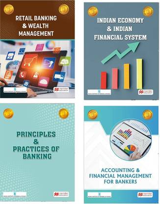 JAIIB COMBO - Principles & Practices Of Banking + Accounting & Financial Management For Bankers + Retail Banking + Indian Economy & Indian Financial System - SET OF 4 BOOKS