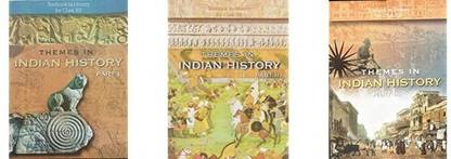 थीम्स इन इंडियन हिस्ट्री पार्ट 1 +थीम्स इन इंडियन हिस्ट्री पार्ट 2 + थीम्स इन इंडियन हिस्ट्री पार्ट 3 कॉम्बो सेट ऑफ 3 बुक्स फॉर क्लास 12