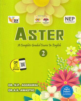 OPEN BOOKS, ASTER (A Complete Graded Course In English) Class - 2