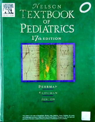 NELSON TEXTBOOK OF PEDIATRICS (Old Book)