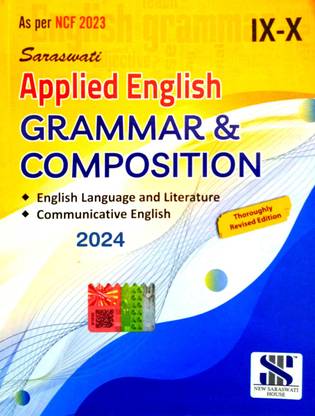 Saraswati Applied English Grammar & Composition (For 9th & 10th Classes) 2024