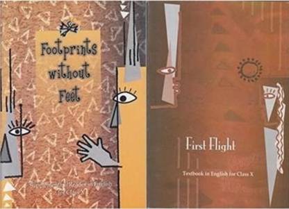 Ncert English Book For Class 10 First Flight And Foot Print With Out Feet