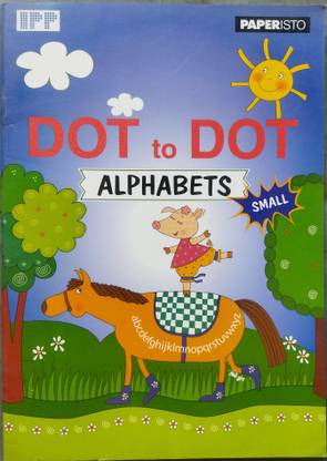 MPC- Dot To Dot Alphabet Small Practice Writing Book For All Children, Kids | Handwriting Book | Early Learning Books, Etc