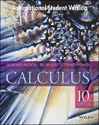 Calculus, 10ed, ISV
