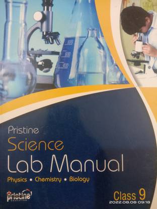 Srijan, Pristine Science Lab Manual Class 9 (Physics.Chemistry.Biology)