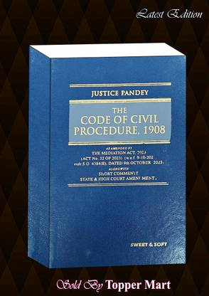 Justice Pandey The Code Of Civil Procedure, 1908 Edition 2024