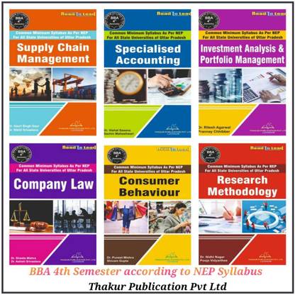 Best Book For BBA- 4th Semester ( 6 IN 1) NEP(Common Minimum) Syllabus