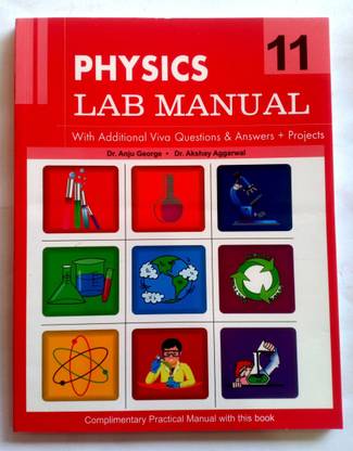 Physics Lab Manual Class-11 (Old Used Book)