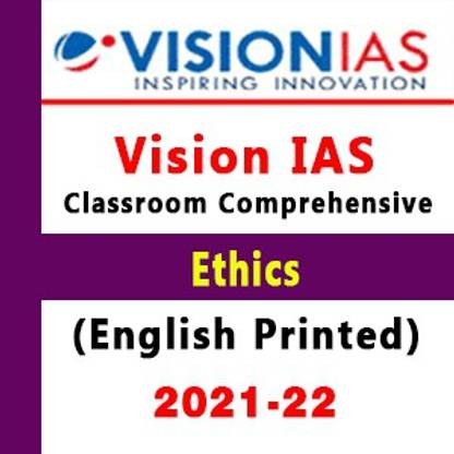 Vision IAS Ethics Comprehensive Material General Studies(GS Notes) For Prelims And Mains (Printed Photocopy) English For UPSC 2022 Paperback