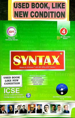 ICSE SYNTAX Class-4 (Old Book)
