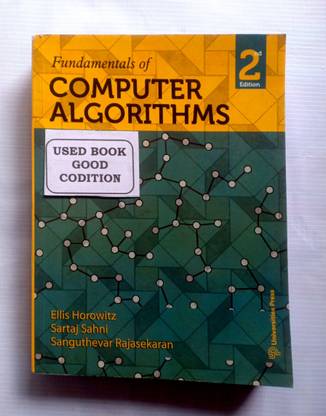Fundamentals Of Computer Algorithms (Old Used Book)